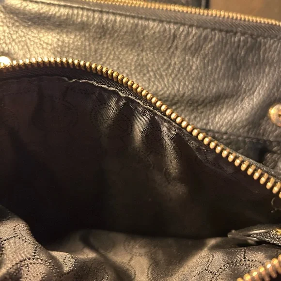 Michael Kors Black Leather Crossbody Bag - Picture 2 of 10